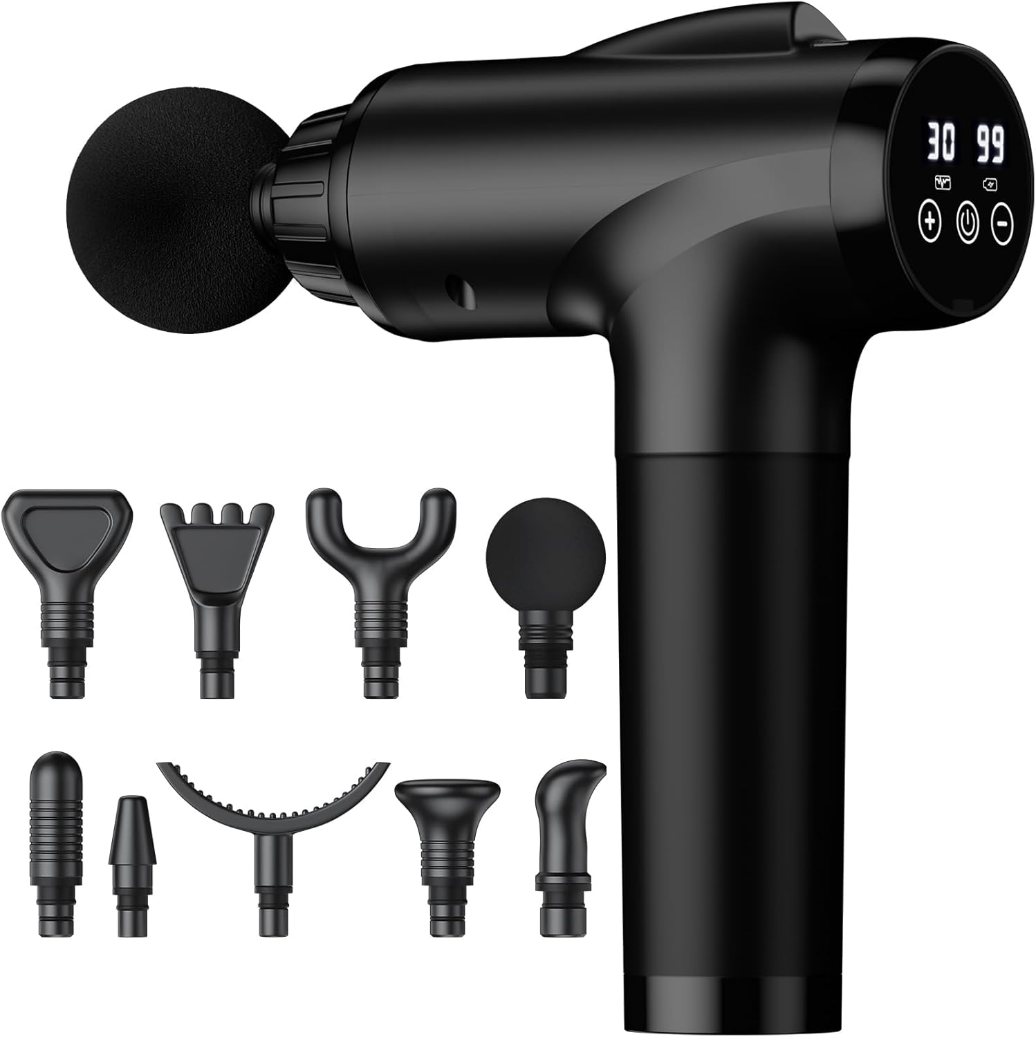 Massage Gun Deep Tissue, Handheld Electric Muscle Massager, High Intensity Percussion Massage Device for Pain Relief with 9 Attachments,Pallet of Product