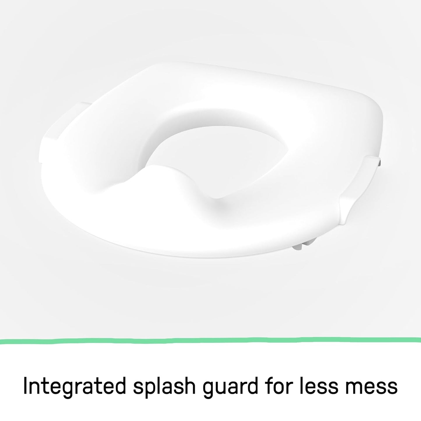 Summer Infant by Ingenuity My Size Potty Pro in White, Toddler Potty Training Toilet, Lifelike Flushing Sound, for Ages 18 Months+, Up to 50 Pounds