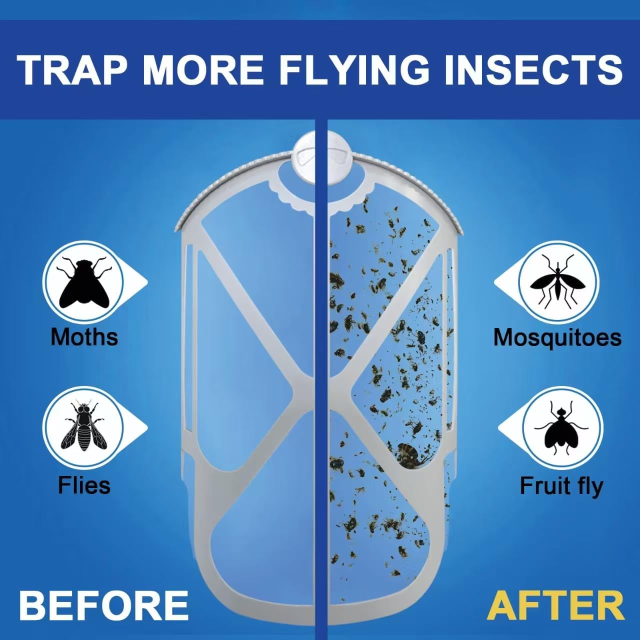 33 Pack Cartridge Refills for Flying Insect Trap M364 M364A and Max, Indoor Use