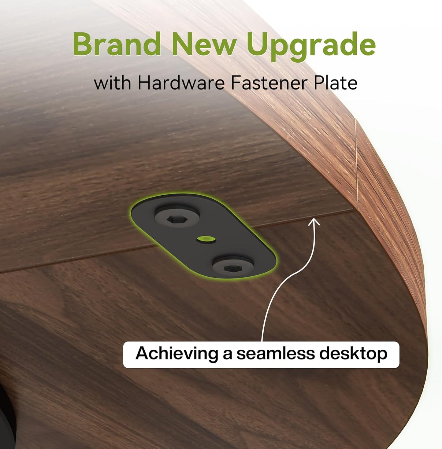 LITTLE TREE Round Dining Table for 4-6 People, 47 Inches Dining Room Table with Wooden Pedestal Base, Brown Dinner Tables, Circle Kitchen Tables for Dining Room, Kitchen, Living Room(Table Only)