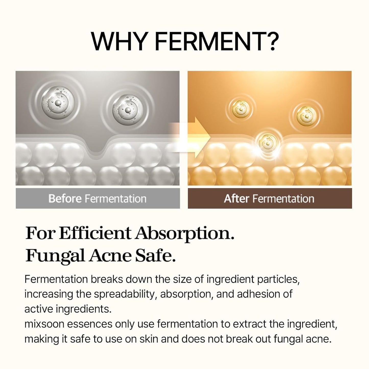 Mixsoon Bean Essence Exfoliating Hyaluronic Acid Serum - Cart Shape