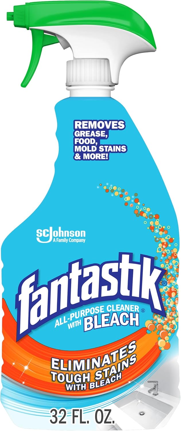 Fantastik All-Purpose Cleaner, With Bleach, 32 Fl Oz