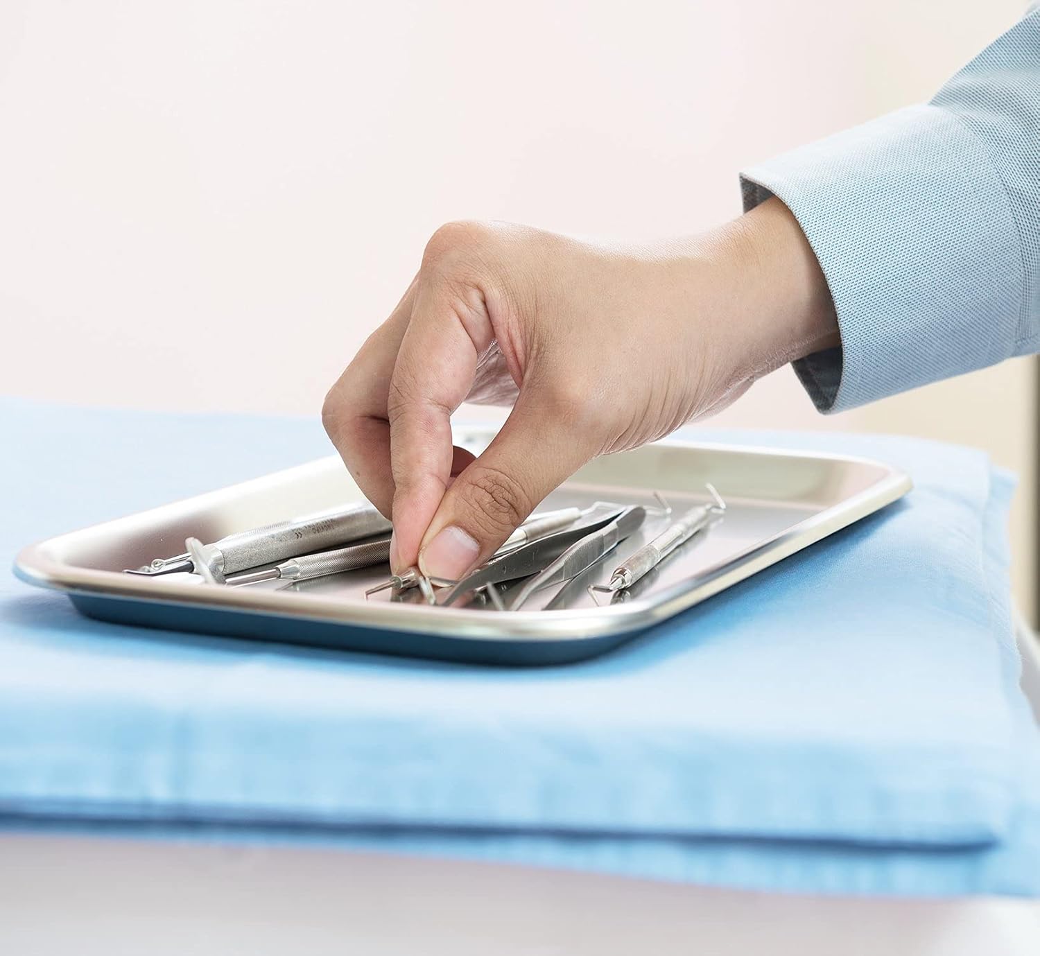 Utopia Care Professional Dental Tartar Scraper Tool, Dental Pick, Double Ended Tartar Remover for Teeth, Plaque Remover, Tooth Scraper, (1, Silver, 6.5 Inch)