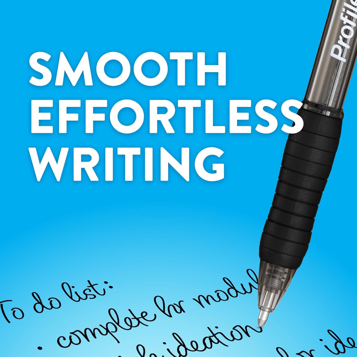 Paper Mate Profile Retractable Ballpoint Pens Bold, 1.4mm, Assorted Colors, 12 Count - Back to School, Home, Office, Teacher Supplies