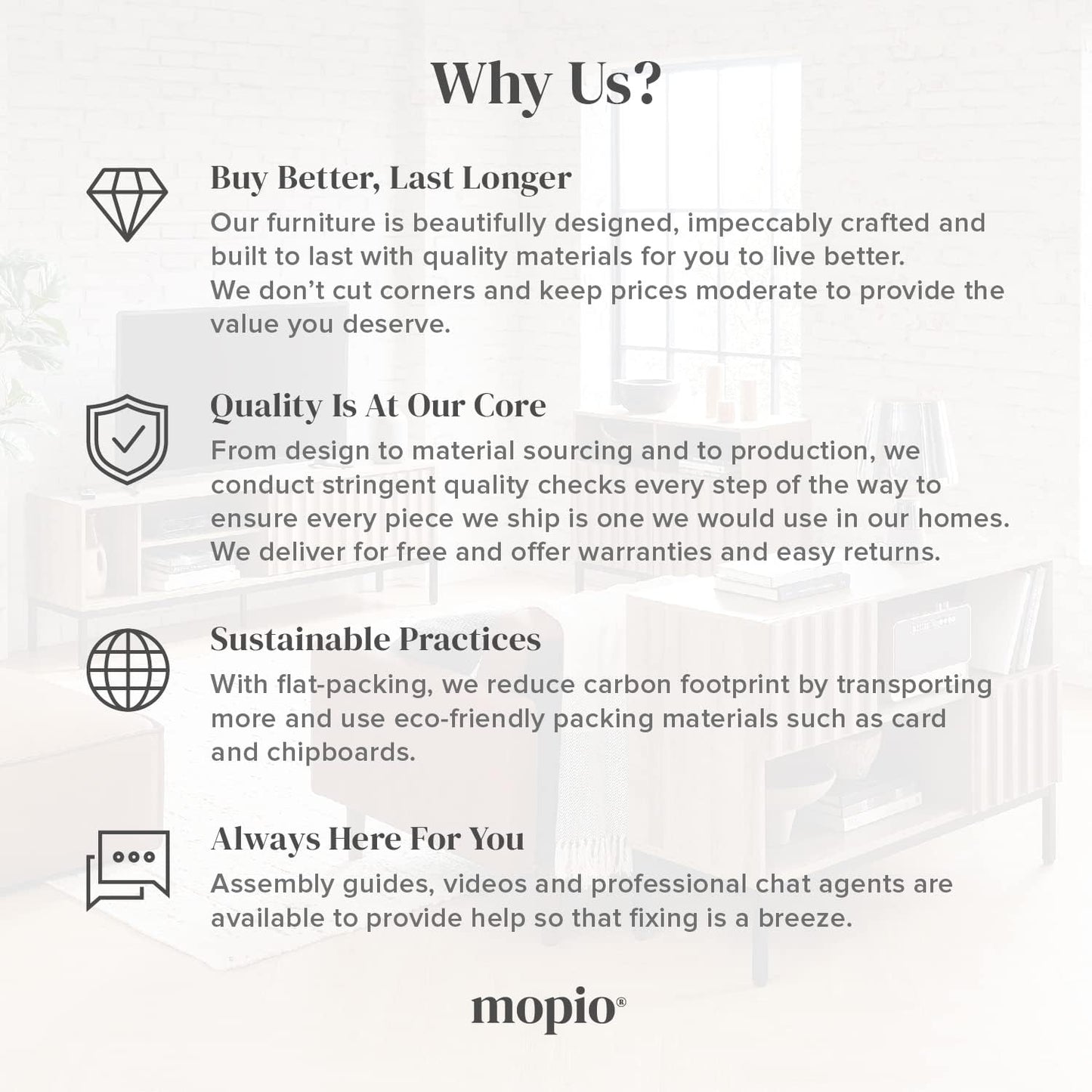 mopio Ensley TV Stand, Mid Century Modern for 55/60/65 inch TV, Farmhouse TV Stand, Entertainment Center with Storage, TV and Media Console for Living Room (Walnut, 59" Low)