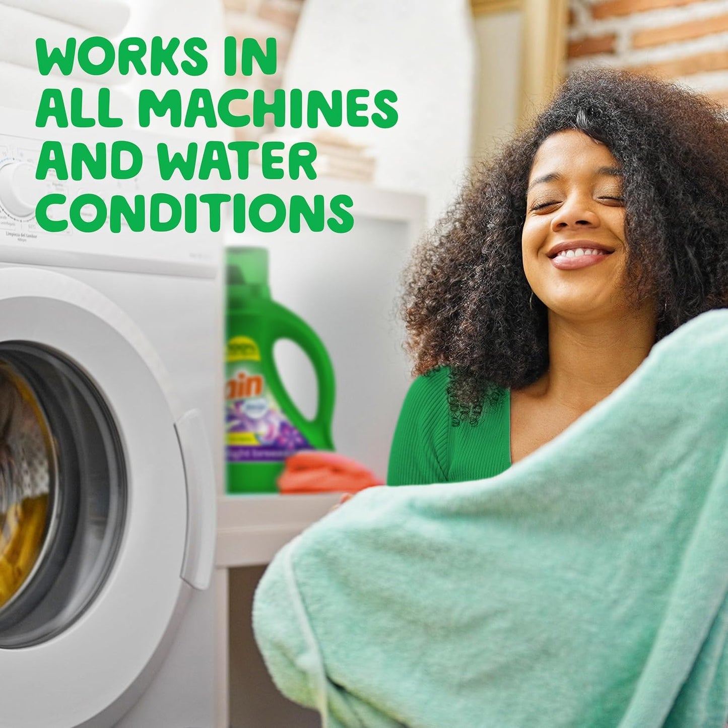 Gain + Aroma Boost Liquid Laundry Detergent, Moonlight Breeze Scent, 61 Loads, 88 fl oz, HE Compatible