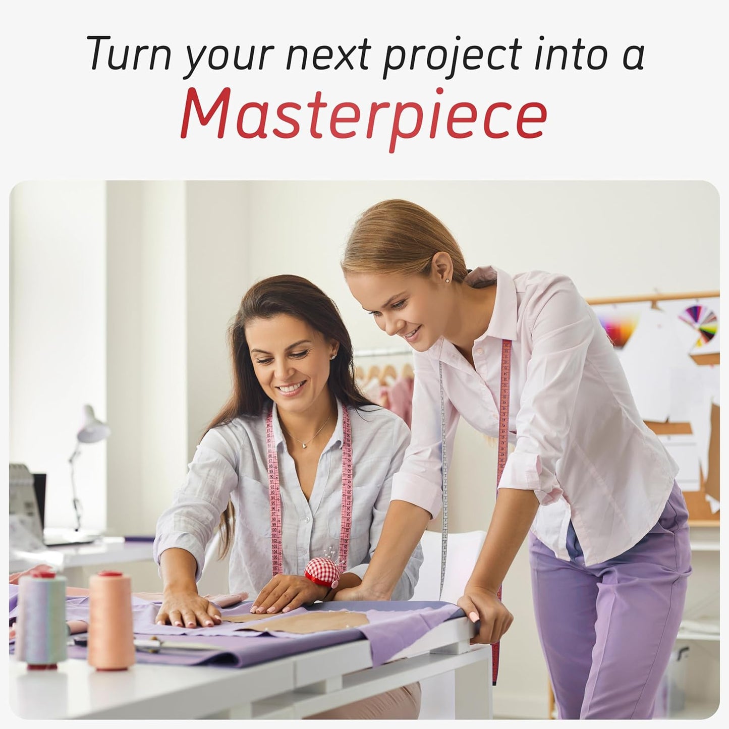 Lange & König Heat Erasable Fabric Marking Pens for Sewing - 4 Pens + 8 Refills - Sewing Supplies Quilting Supplies Sewing Accessories Embroidery Supplies Pen Tailors Chalk Fabric Chalk Alternative