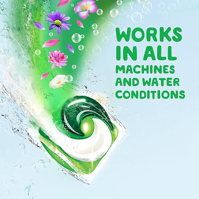 Gain Flings Laundry Detergent Pacs, 112 Count, Super Fresh Blast Scent, with Odor Defense, HE Compatible, with Febreze and Oxi