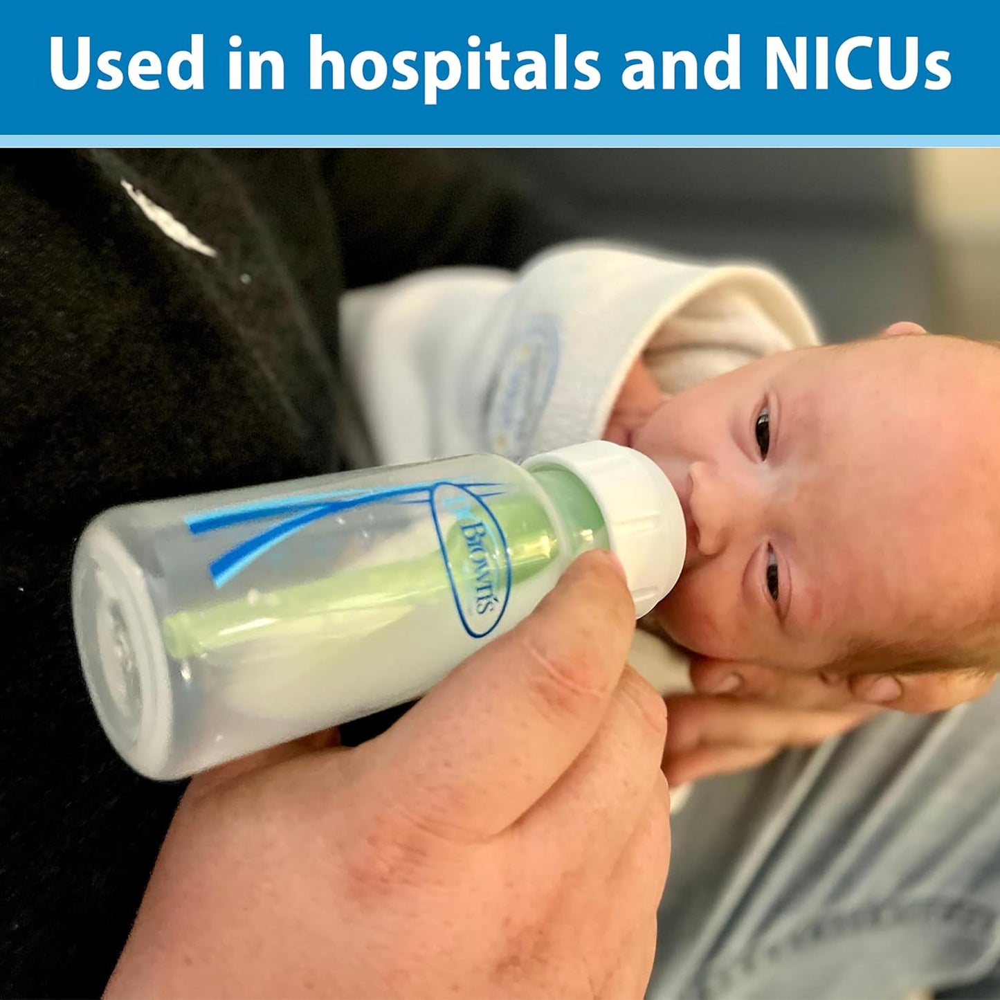 Dr. Brown's Natural Flow Baby Bottle Nipple Level T - Newborn, Slower Flow - 6pk - 0m+