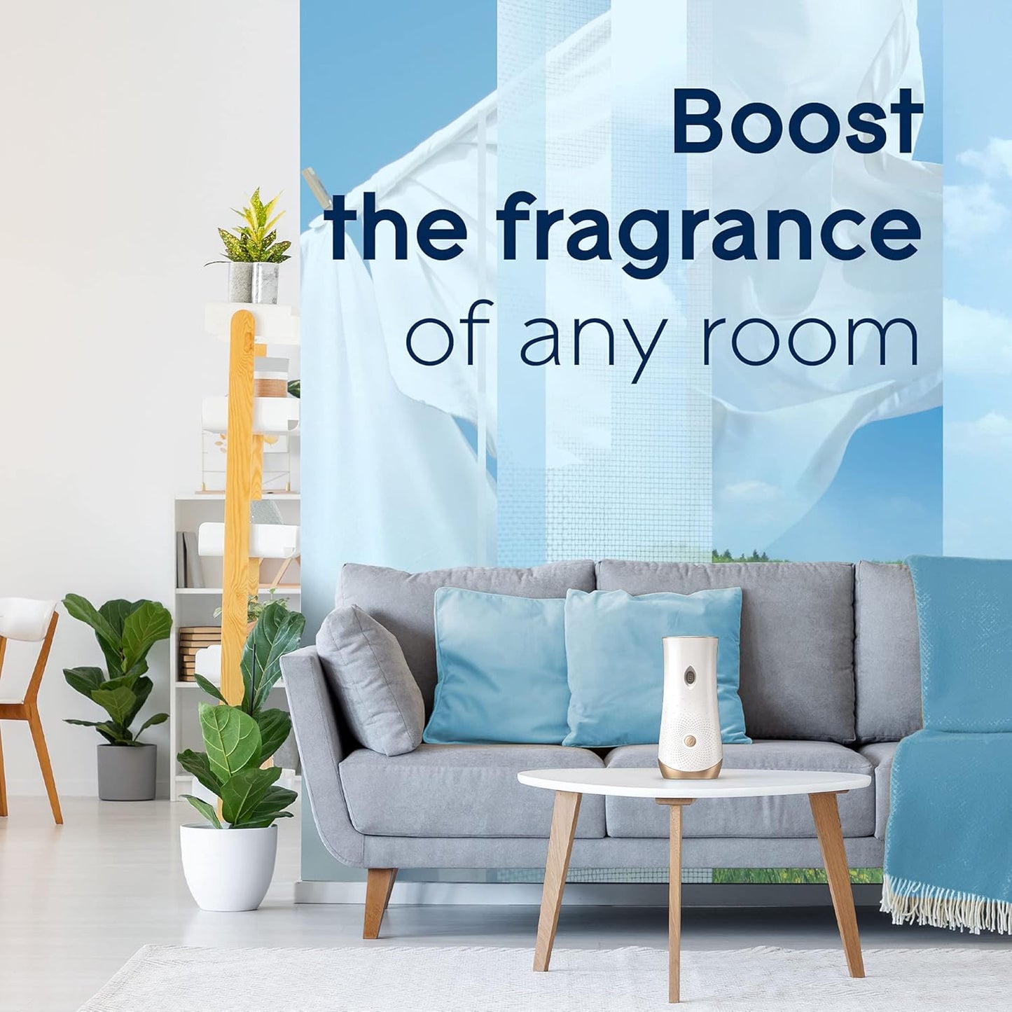 Glade Automatic Spray Air Freshener Refill, Scented Air Freshener for Home and Bathroom, Clean Linen, 6.2 Oz, 3 Count