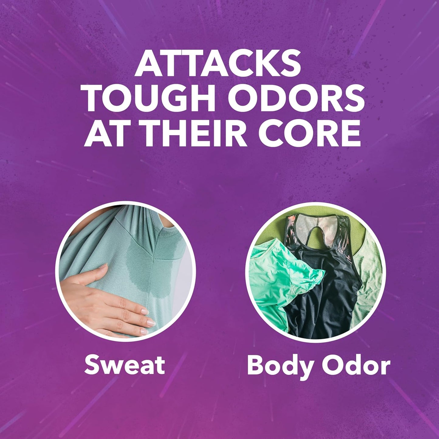 OxiClean Odor Blasters Odor and Stain Remover Laundry Power Paks, 24 Ct