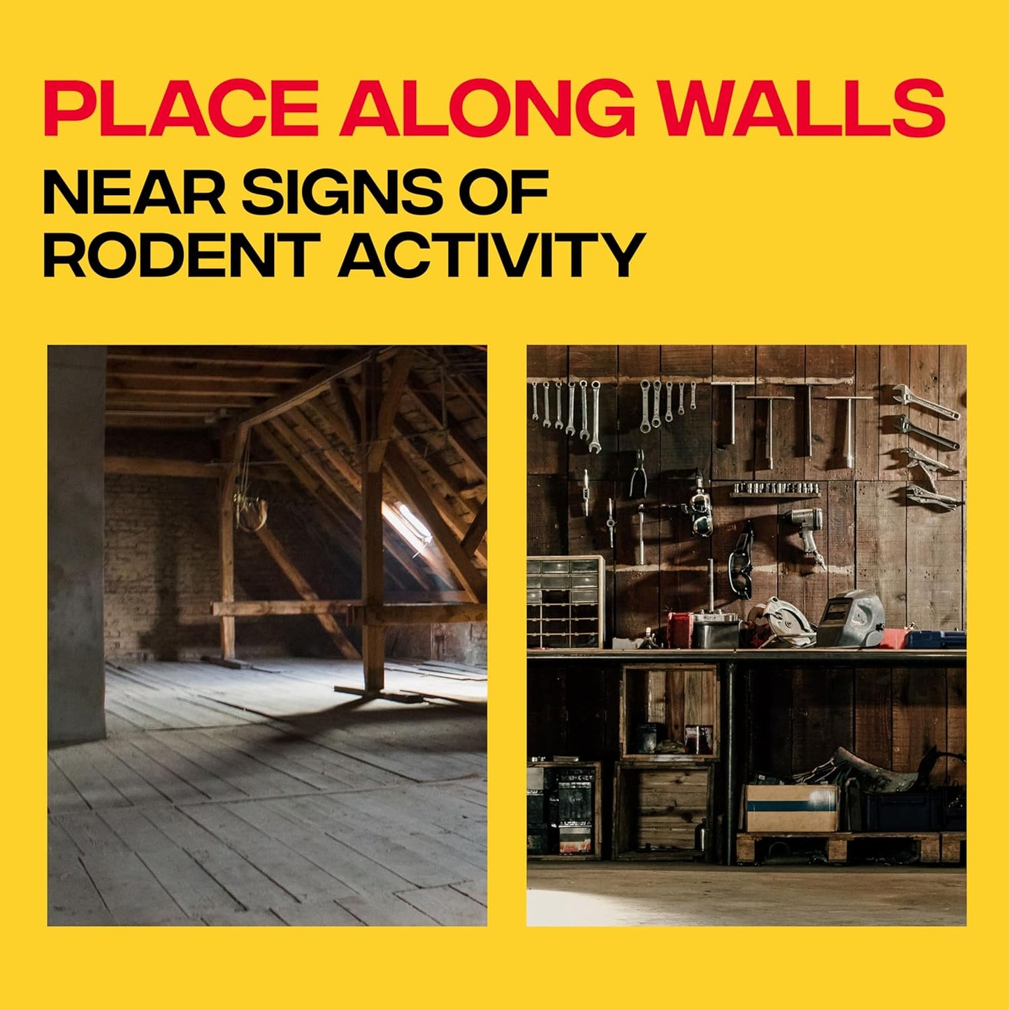 Victor Mouse Traps M150-12, Metal Pedal, Sustainably Sourced FSC Wood, Wooden Mouse Traps - Pack of 12