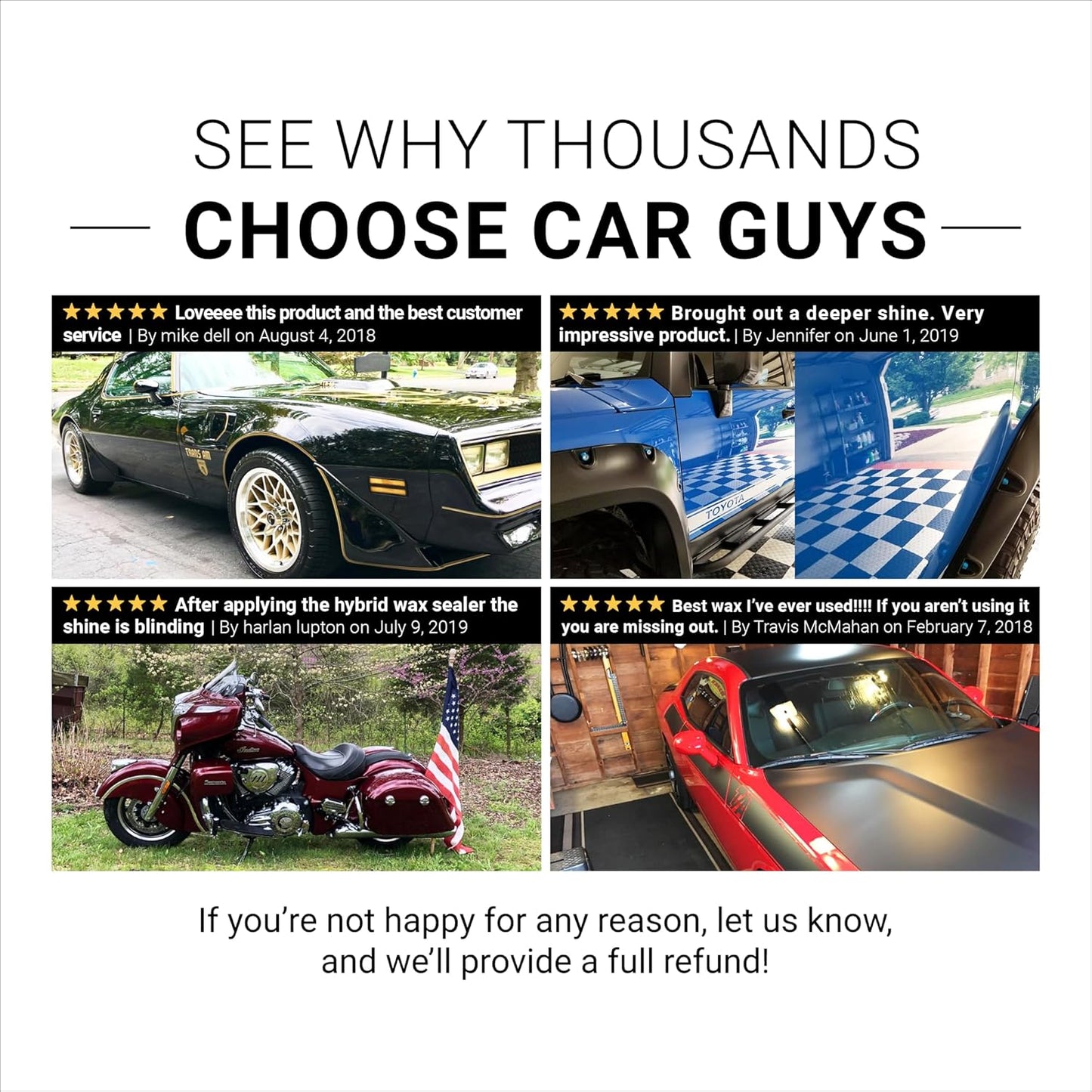 CAR GUYS Hybrid Spray Wax | Advanced Car Wax | Long Lasting and Easy To Use | Safe on All Surfaces | 18 Oz Kit with Towel