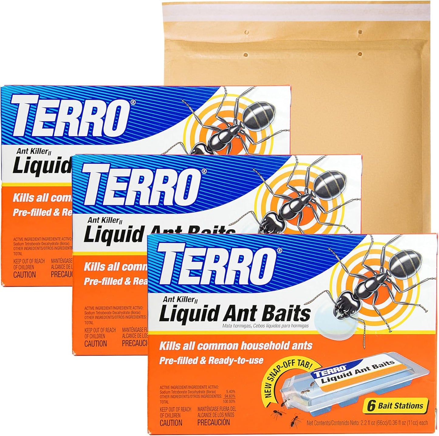 TERRO T300-3SR Liquid Ant Killer – 3 Pack Terro Liquid Ant Baits